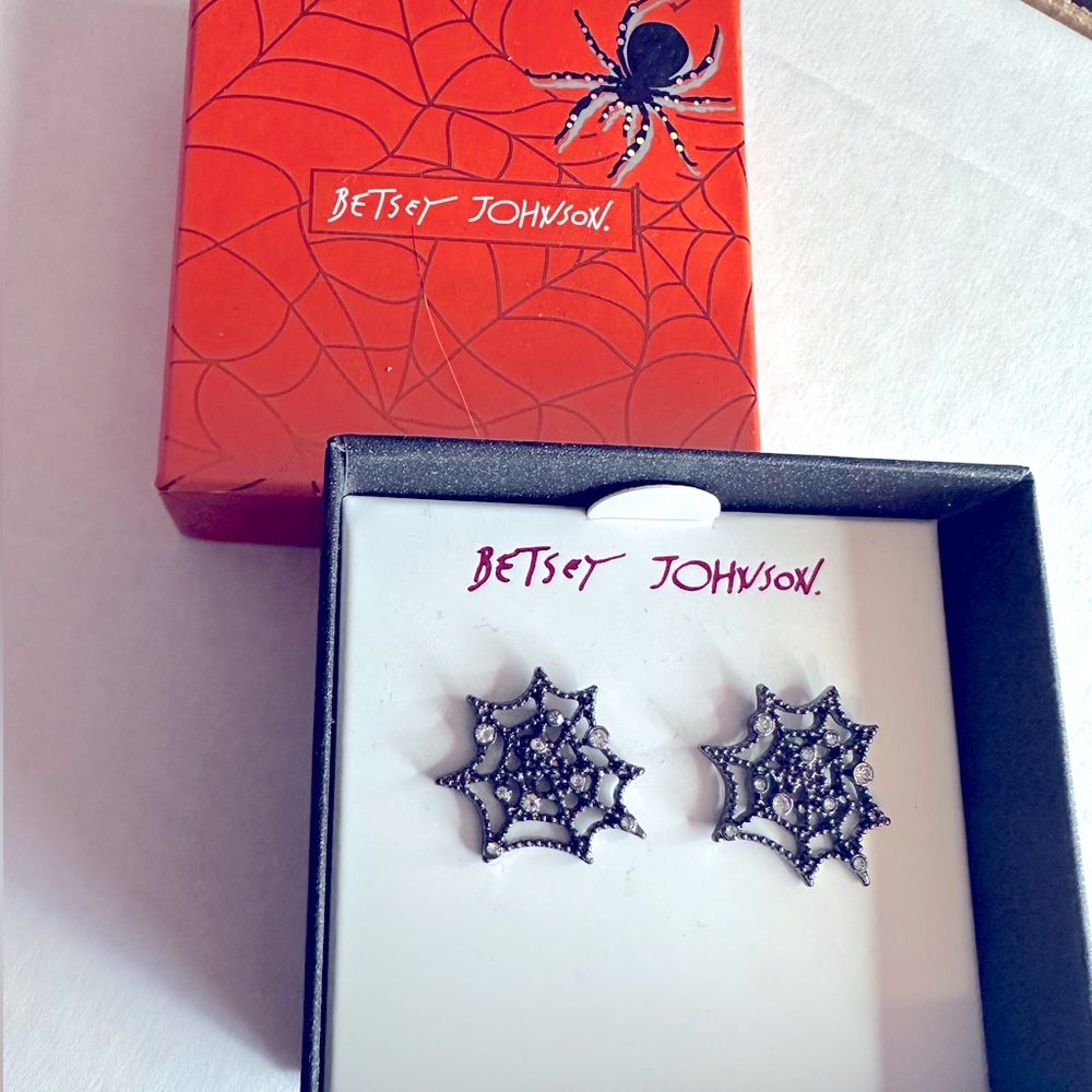 Brand New in box Betsey Johnson earrings -